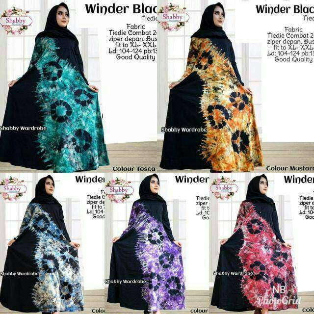 GAMIS KAOS BLACK ( MODEL VLOY 3) JUMBO LD 120 PJ 140/