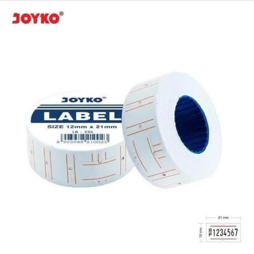 

Label Harga / Price Label JOYKO LB-2RL ( 1 Baris )