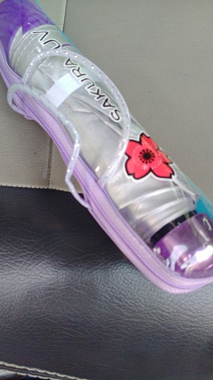 Rajakarta Payung Lipat Polos Sakura 5c