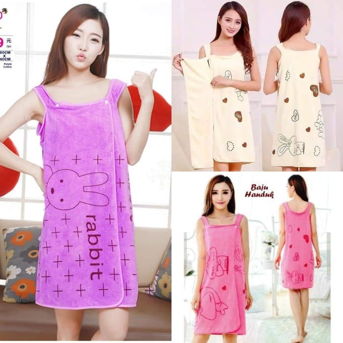 Handuk Dress Andine - Handuk Dress Mandi