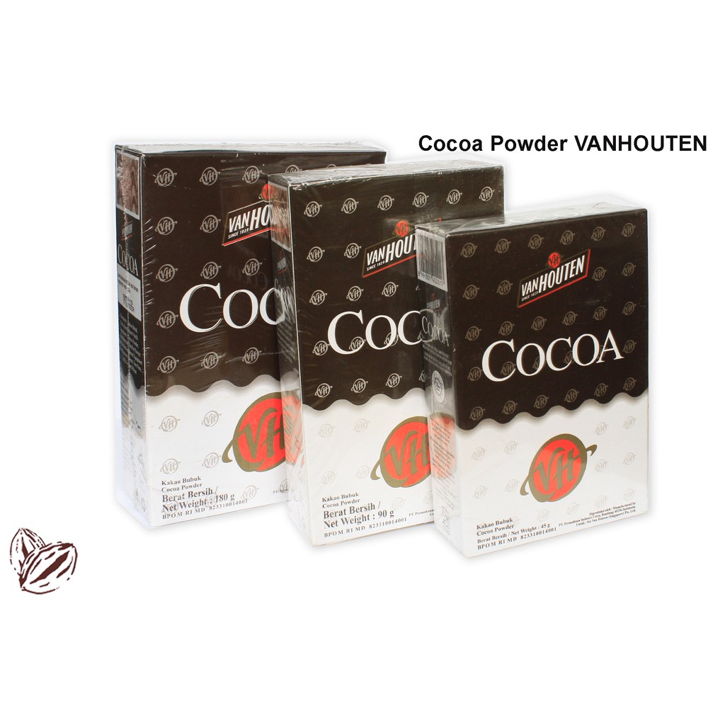 

Cocoa Powder Coklat Bubuk VANHOUTEN 90g