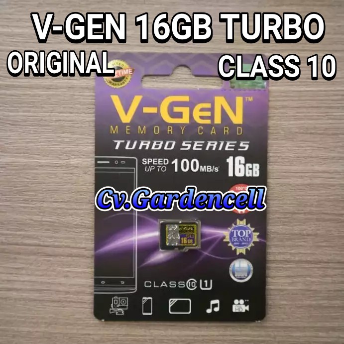 V-GEN 16GB TURBO CLASS 10 ORIGINAL