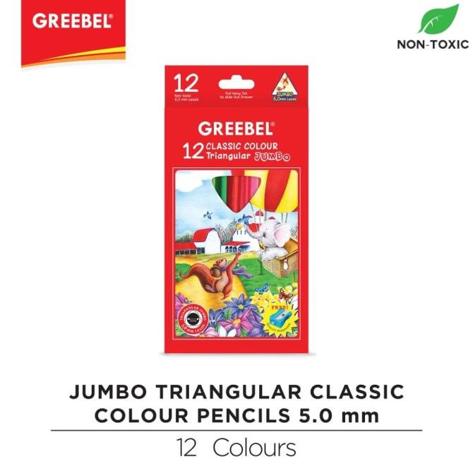 

GREEBEL 2812 JUMBO Triangular Classic Pencil