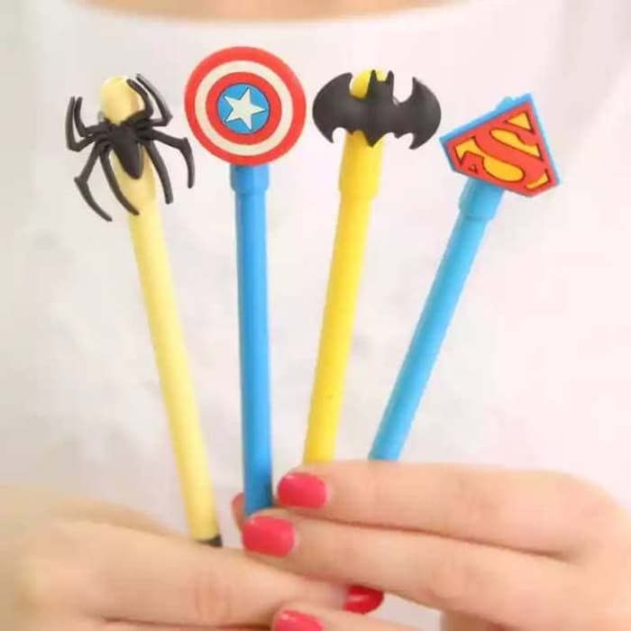 

Pen Karakter Heroes Pena Logo Hero Ballpoint Lucu ATK Character Cute