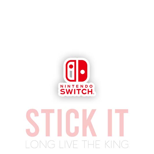 

Stiker sablon setrika DTF kaos baju sticker vinyl nintendo switch gamer 87