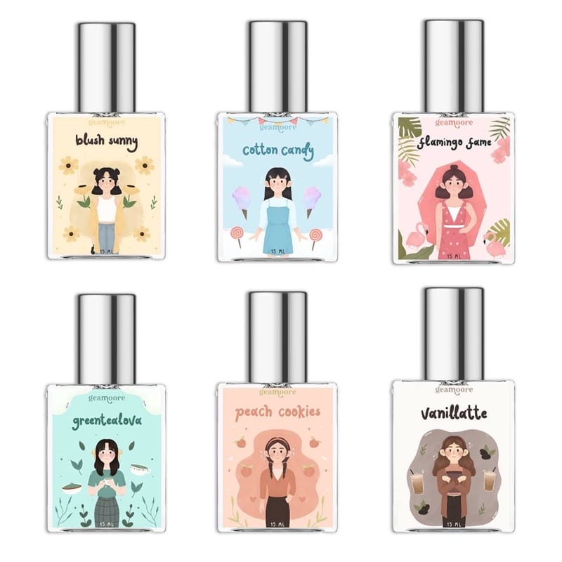 (BPOM+HALAL) GEAMOORE ADDICTED SERIES PARFUME | EDP PARFUME LEBIH TAHAN LAMA
