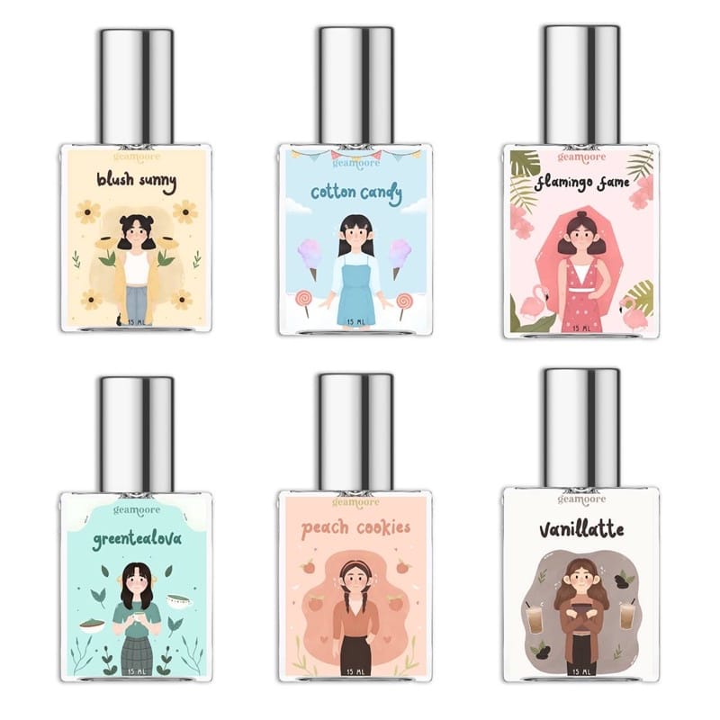 (BPOM+HALAL) GEAMOORE ADDICTED SERIES PARFUME | EDP PARFUME LEBIH TAHAN LAMA