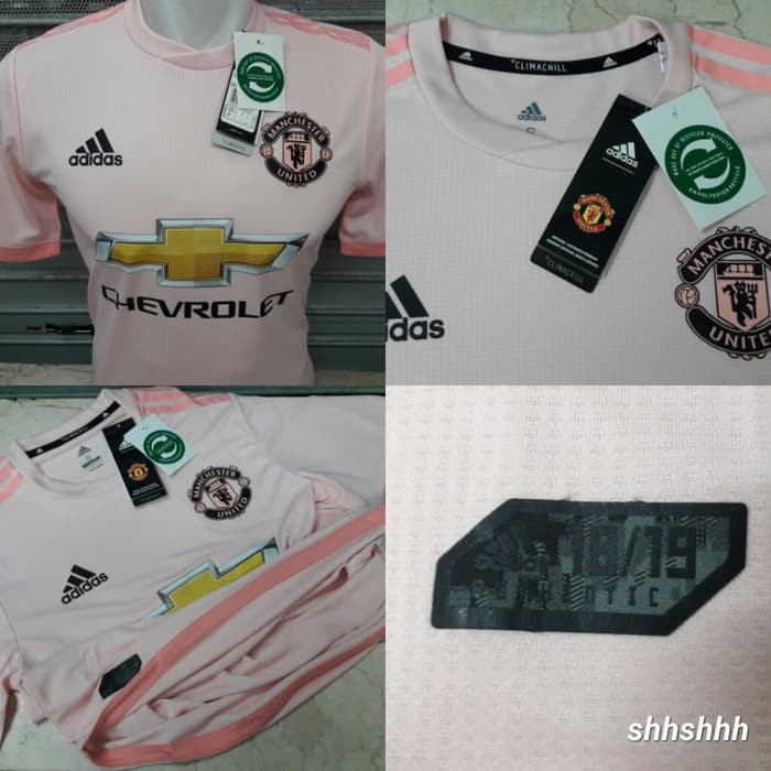 JERSEY BOLA MU MANCHESTER_UNITED AWAY CLIMACHILL SPORT 2018/2019 GRADE ORI import