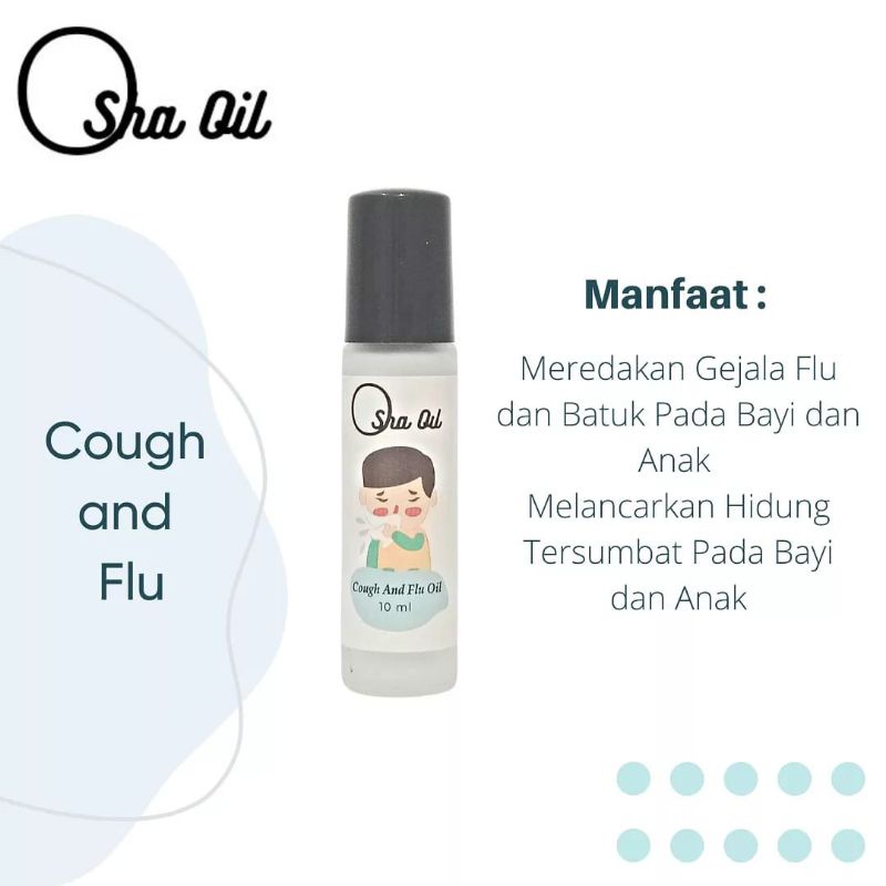 Osha Oil Roll On Cough and Flu 10ml - Essential Oil