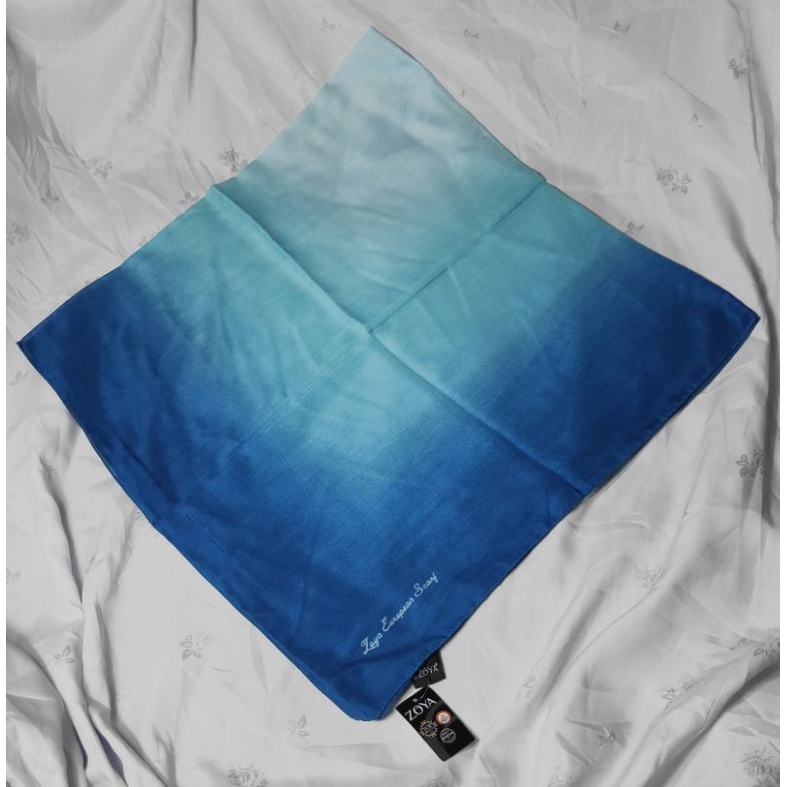 Zoya jilbab Hijab kerudung segi empat  jilbab ombre / ombre 2