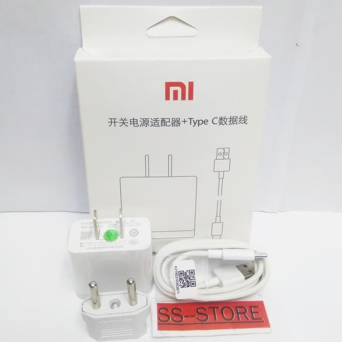 ORIGINAL 100% Charger XIAOMI Fast Charging Tipe C 3A ORIGINAL 100% MDY-08-ES ORIGINAL 100%