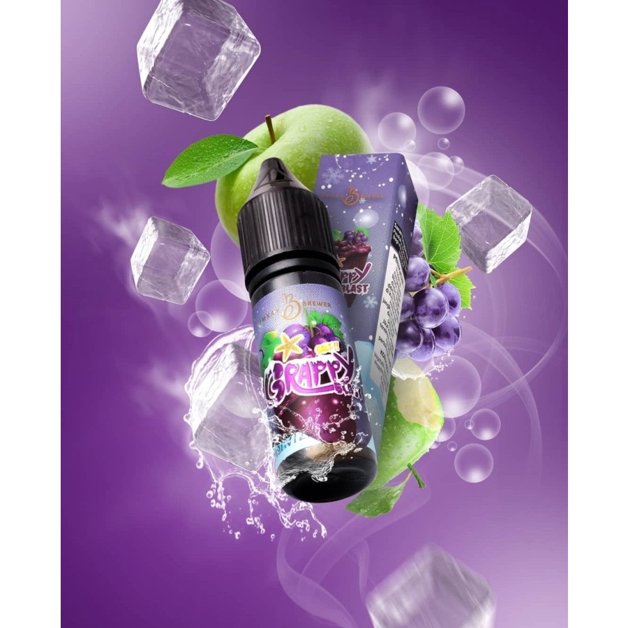 Grappy Blast Salt Nic 15ML by Emkay Brewer