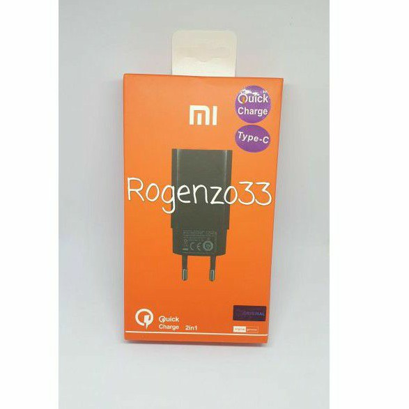 Charger Xiaomi Type C 2.5A Fast Charger Original MDY-08-EH