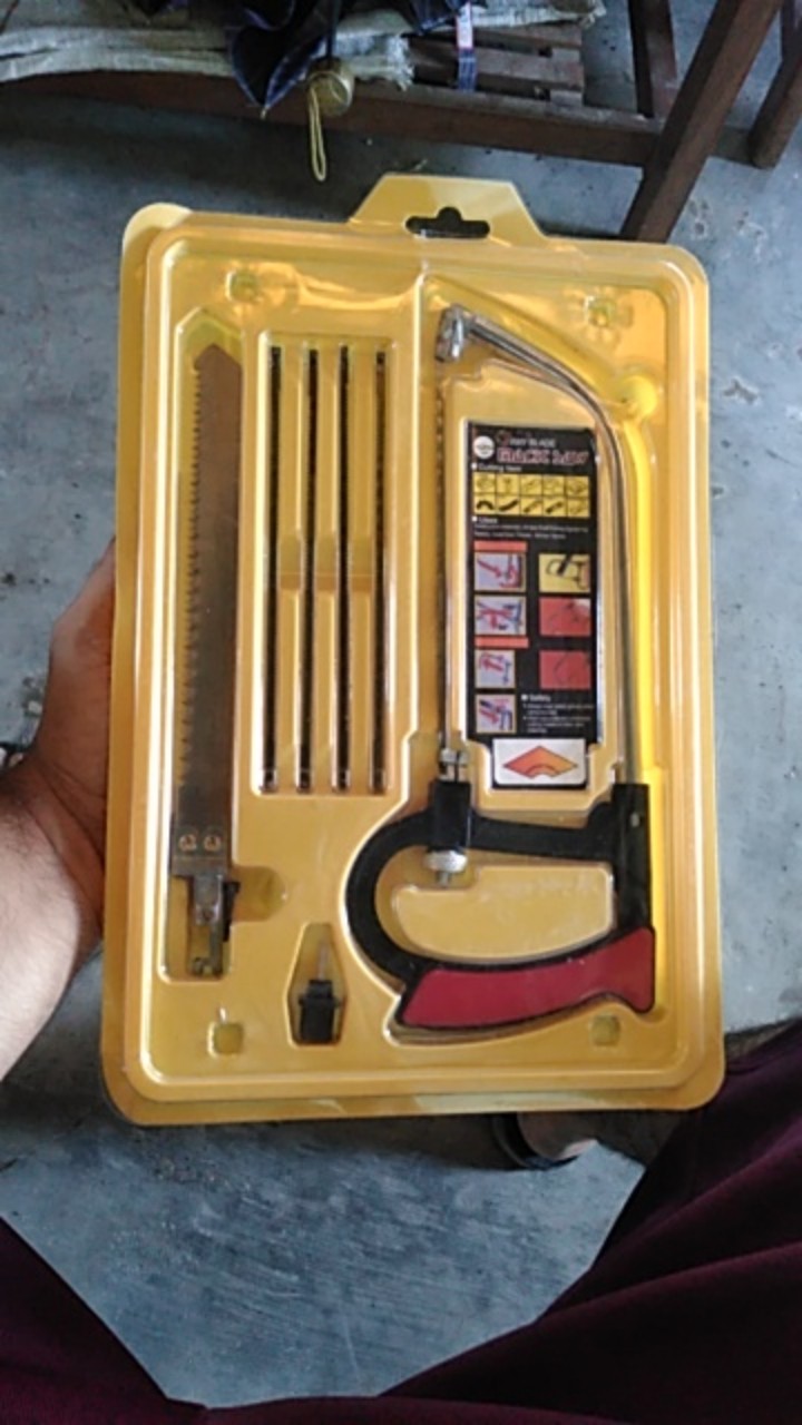 Magic Saw Gergaji Kayu Besi Pipa Multifungsi Set 3 Way Blade Serbaguna