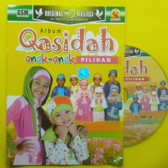 Murah meriah VCD original karaoke qasidah anak pilihan terbaik