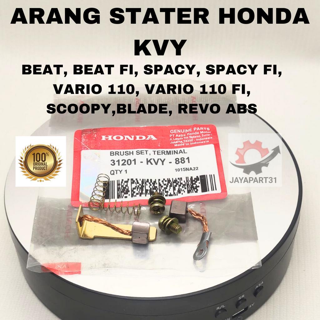 ARANG STATER HONDA KVY KUALITAS ORIGINAL BEAT , SPACY, SCOOPY, REVO KARBU FI