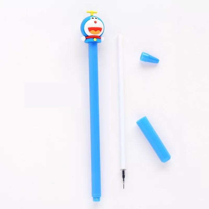 BRGUNIK Pulpen Karakter Lucu Model Doraemon Lucu Cute Import Tinta Gel Black Pena Doraemon R078