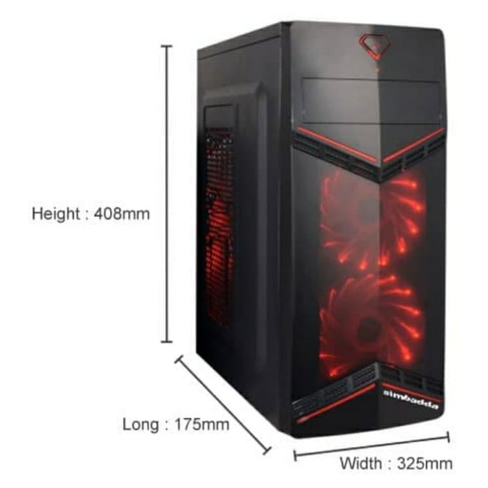 Pc gaming komputer gaming Amd Ryzen 5 sedang promo murah sudah ssd