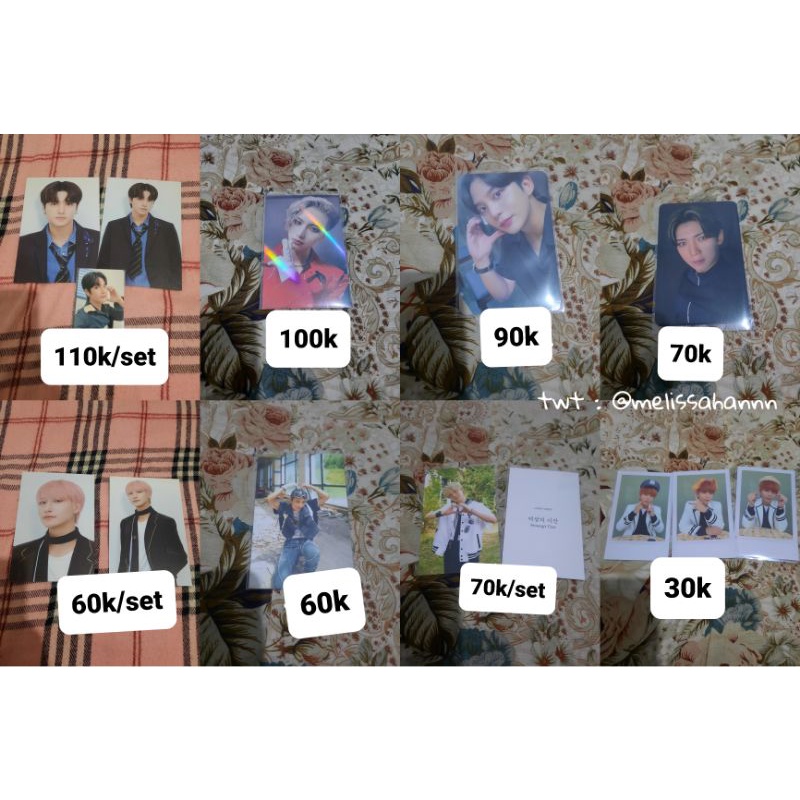 [Ready INA] Official Photocard PC Ateez MD XR Fever Thanxx Inception hongjoong seonghwa wooyoung yoe