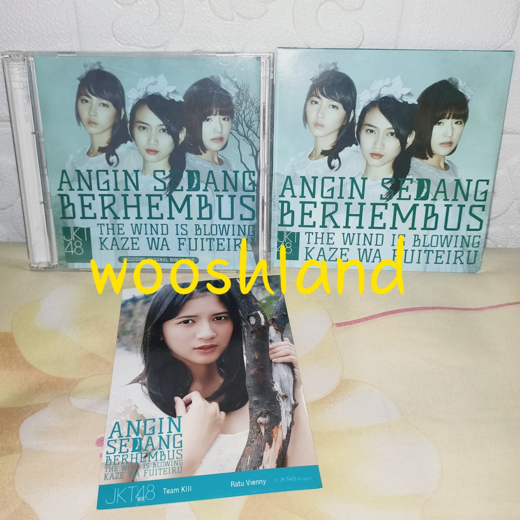 JKT48 8th Single: Angin Sedang Berhembus -The Wind is Blowing/Kaze wa Fuiteiru- (CD + DVD) - PP Viny