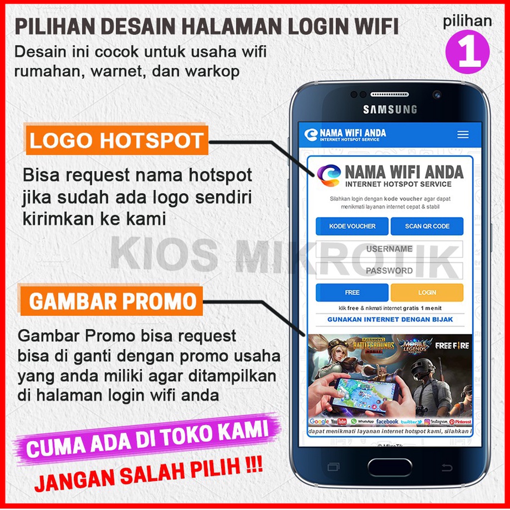 Palet Usaha Wifi Siap Pakai Mikrotik RB750r2 + Totolink Cp300 Full Setting