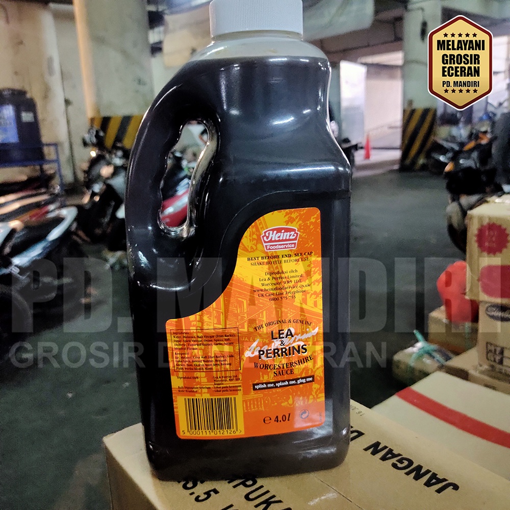 

LEA & PERRINS WORCESTERSHIRE SAUCE 4 L