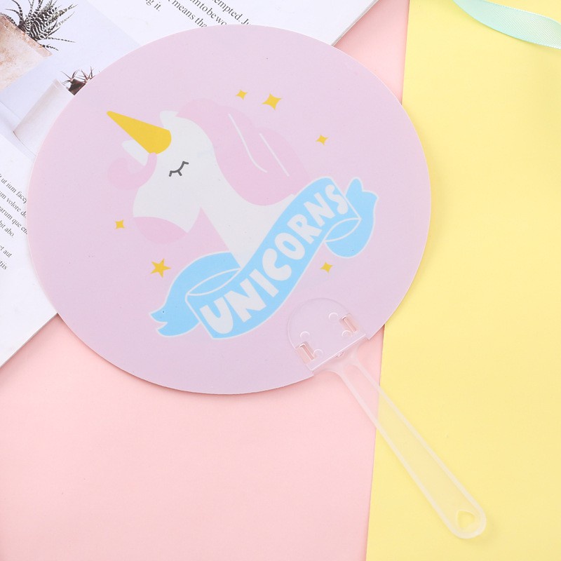 Kipas Unicorn Anak Tangan Souvenir Ulang Tahun Perempuan Cewek Kado