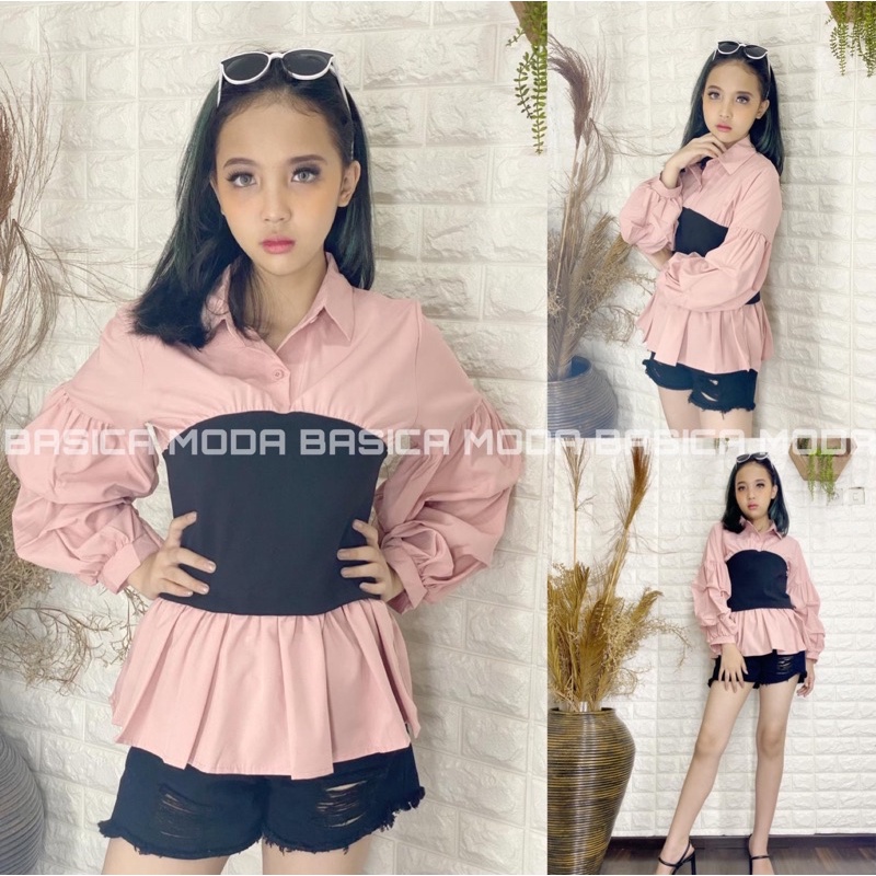 1188 Atasan Blouse Kimberly Import 01-2