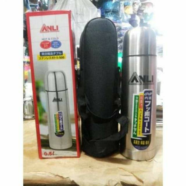 1 Termos Kapsul + Sarung 500ml dan Termos Air Panas