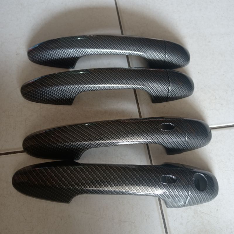 Cover handle Carbon Toyota Innova Fortuner smartkey