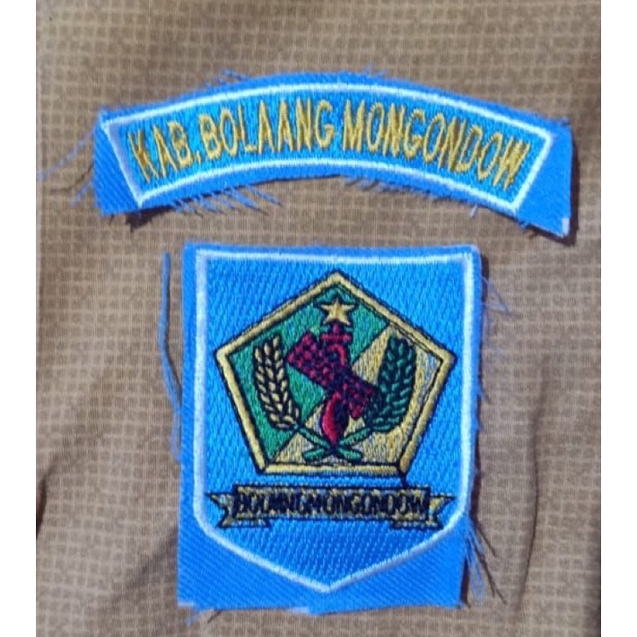 Badge Bolaangmongondow bordir