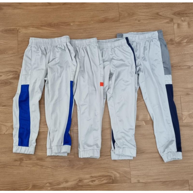 B200114 ATHLETI* WORKS ORIGINAL JOGGER celana panjang anak laki-laki sport grey abu2 RandomMerk utuh