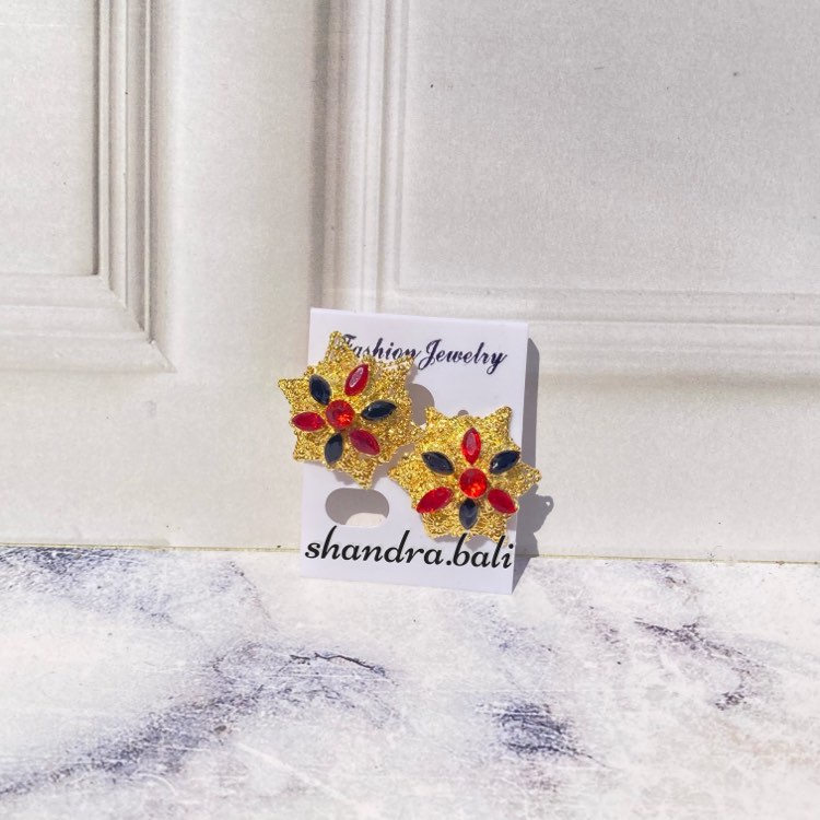 Anting Alpaka / Sumpel Ayodya Subeng Bali Perhiasan Aksesoris Kebaya