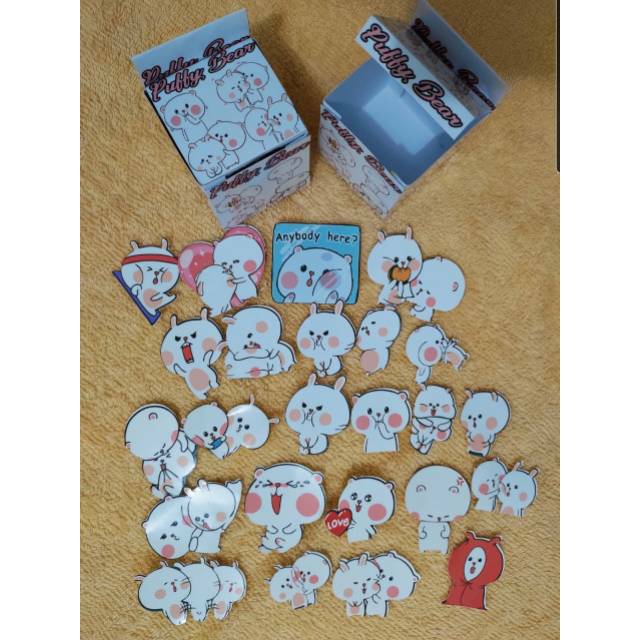 

Stiker PVC Motif Kartun Lucu Kreatif untuk Dekorasi Album Foto / Handphone