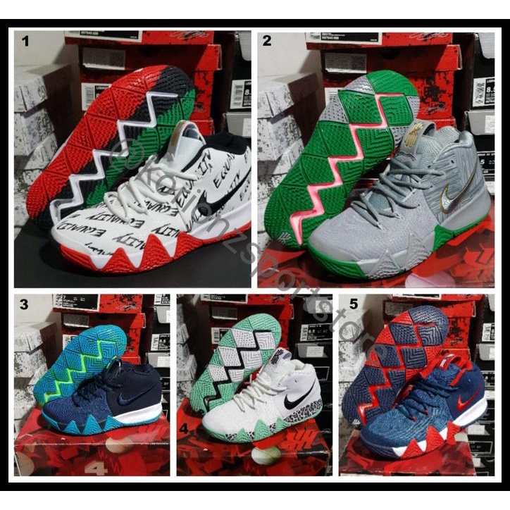 Termura Sepatu Basket Nike Kyrie Irving 4 Free Kaos Kaki