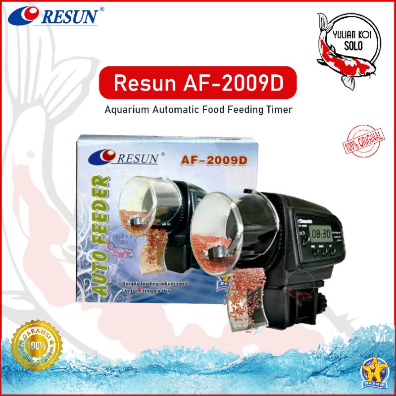 Resun Auto Feeder AF-2009D Pemberi Pakan Ikan Otomatis
