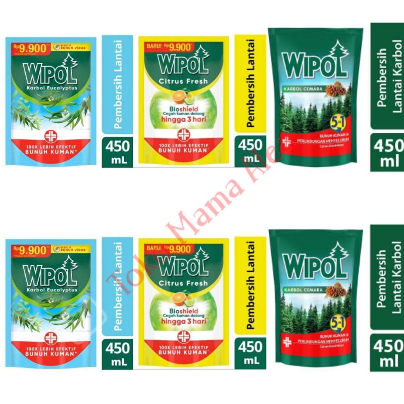 WIPOL MURAH 450ML