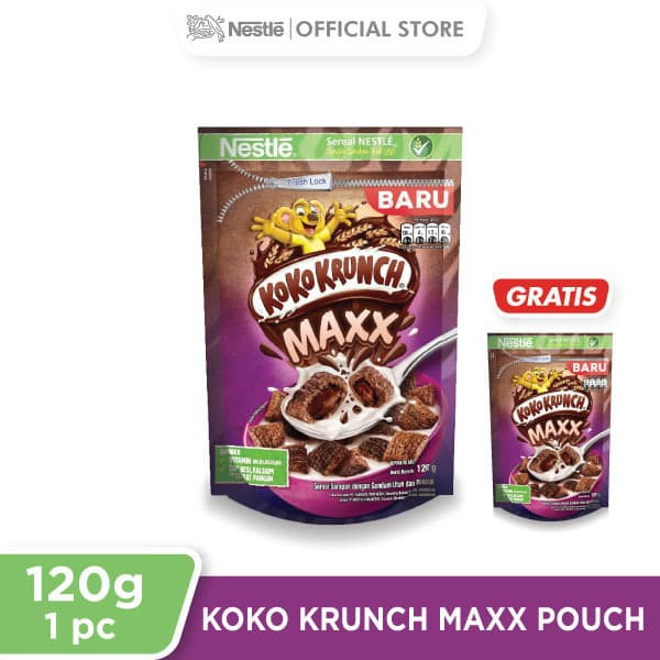 

PROMO NESTLE KOKO KRUNCH MAXX POUCH 120G BELI 1 GRATIS 1 TERMURAH