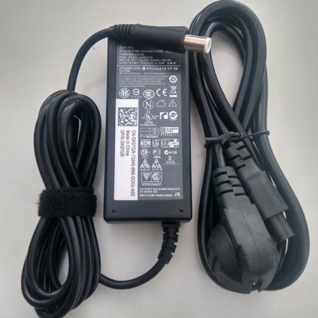 Adaptor Charger Dell Inspiron Latitude Vostro 19.5V 3.34A 7.4x5.0mm