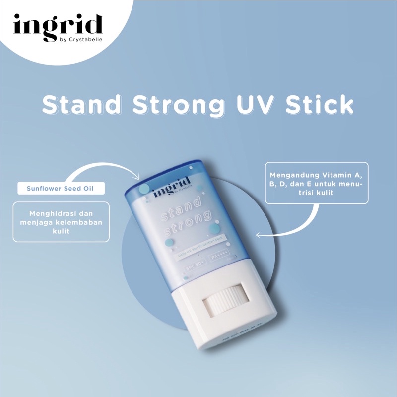 INGRID sunscreen stick - ingrid stand strong UV stick sunscreen