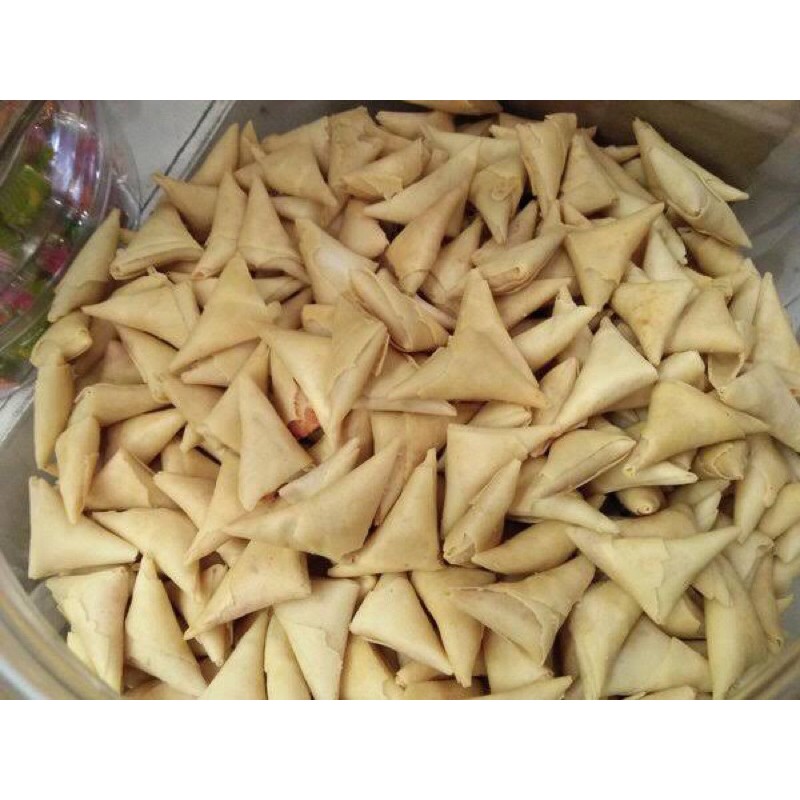 

kue kiloan samosa abon merk sarikaya