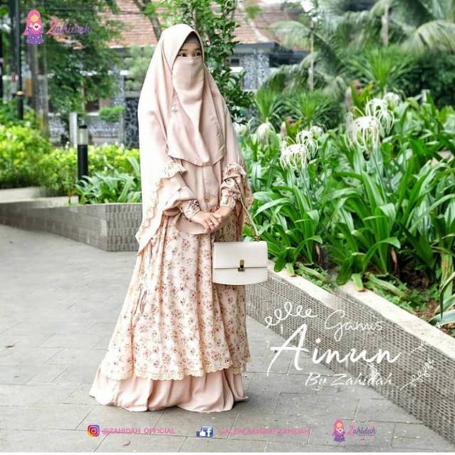 Gamis set ainun Zahidah