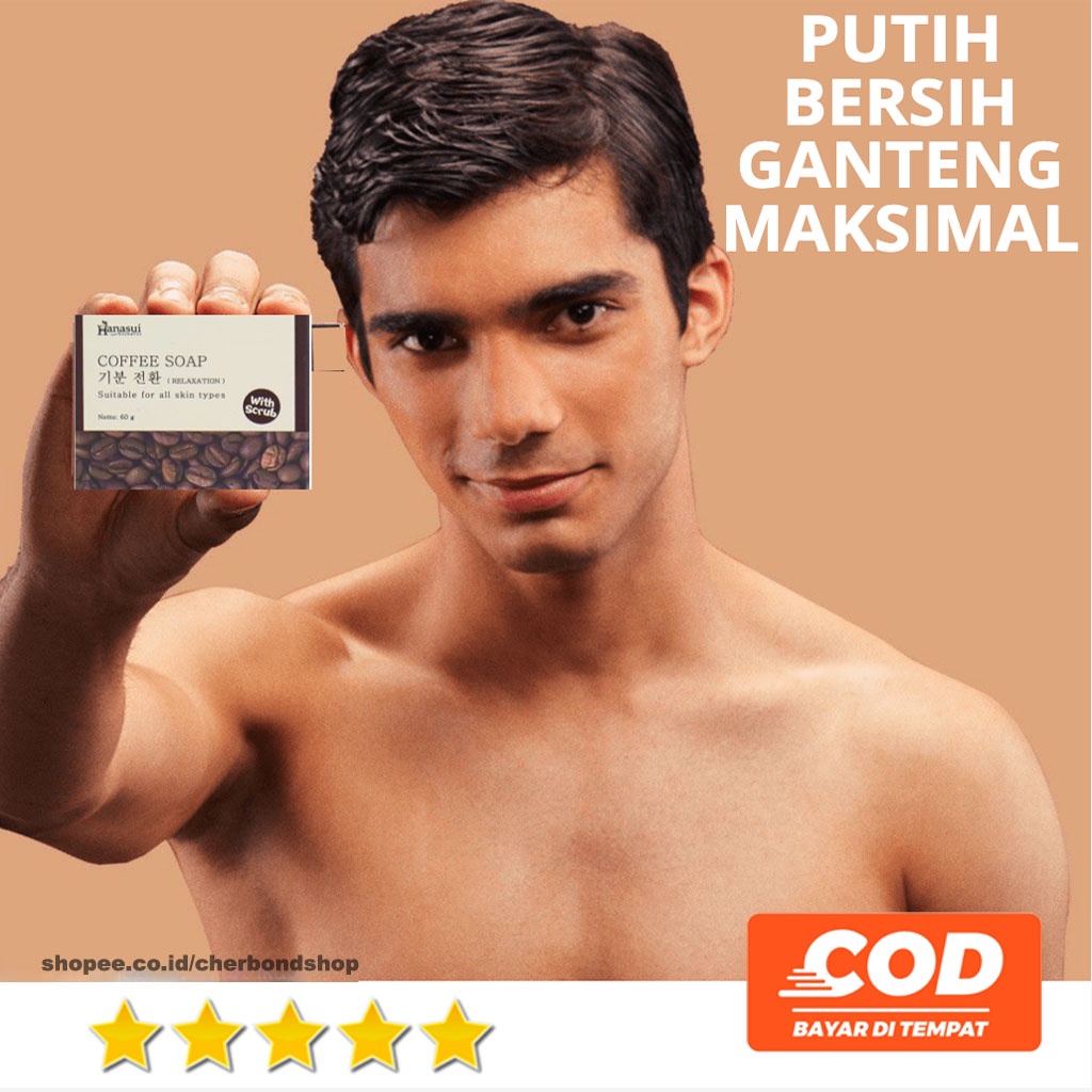 AMPUH  Sabun pembersih muka pria // Sabun Cuci muka pria / Sabun muka untuk jerawat pria / sabun muk