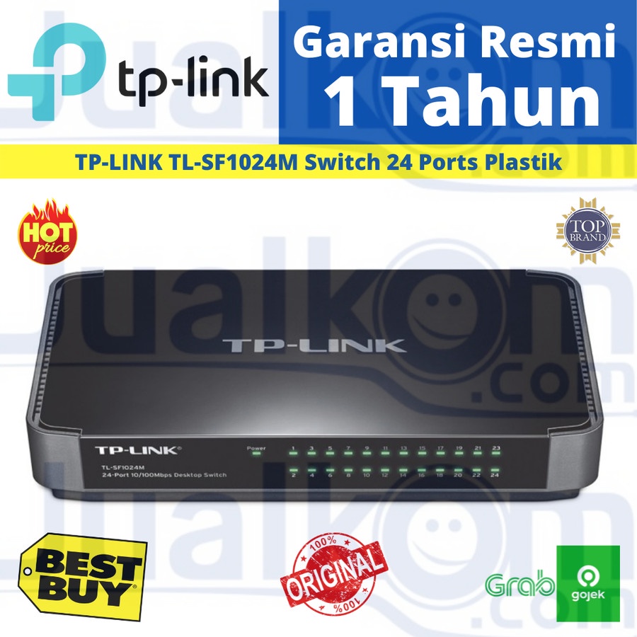 Tp-link Switch 24 Ports 10/100 mbps  TL-SF1024M (Plastik)