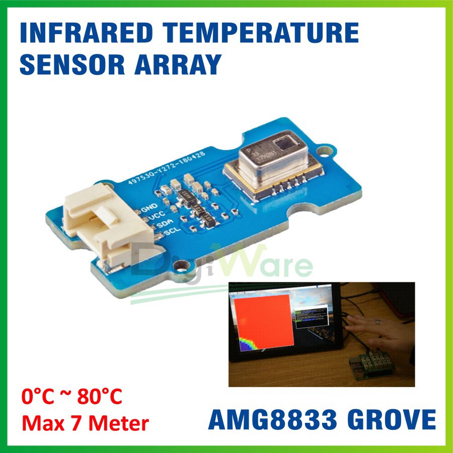 Infrared Temperature Sensor Array AMG8833 Grove