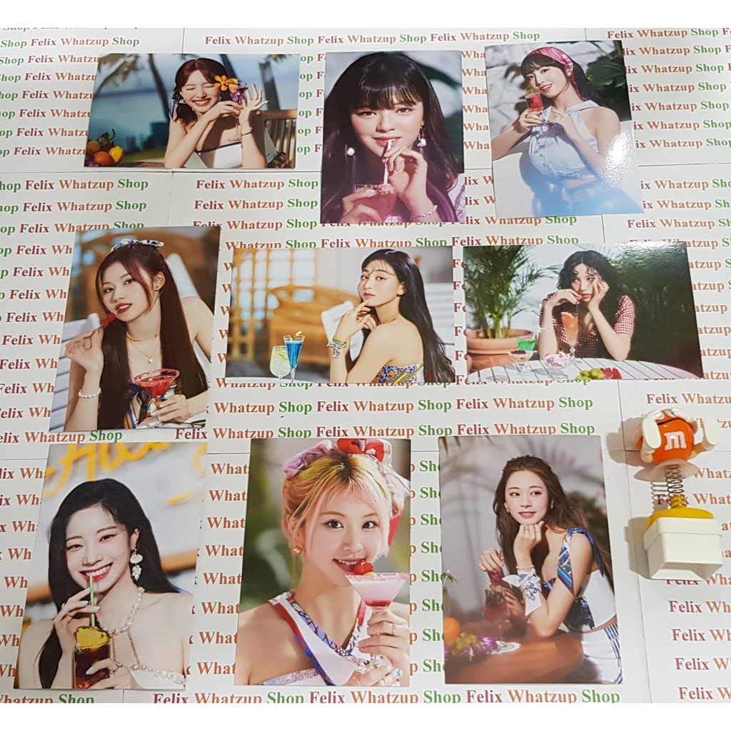 Twice TASTE OF LOVE Taste Photocard + FREE Booklet Official