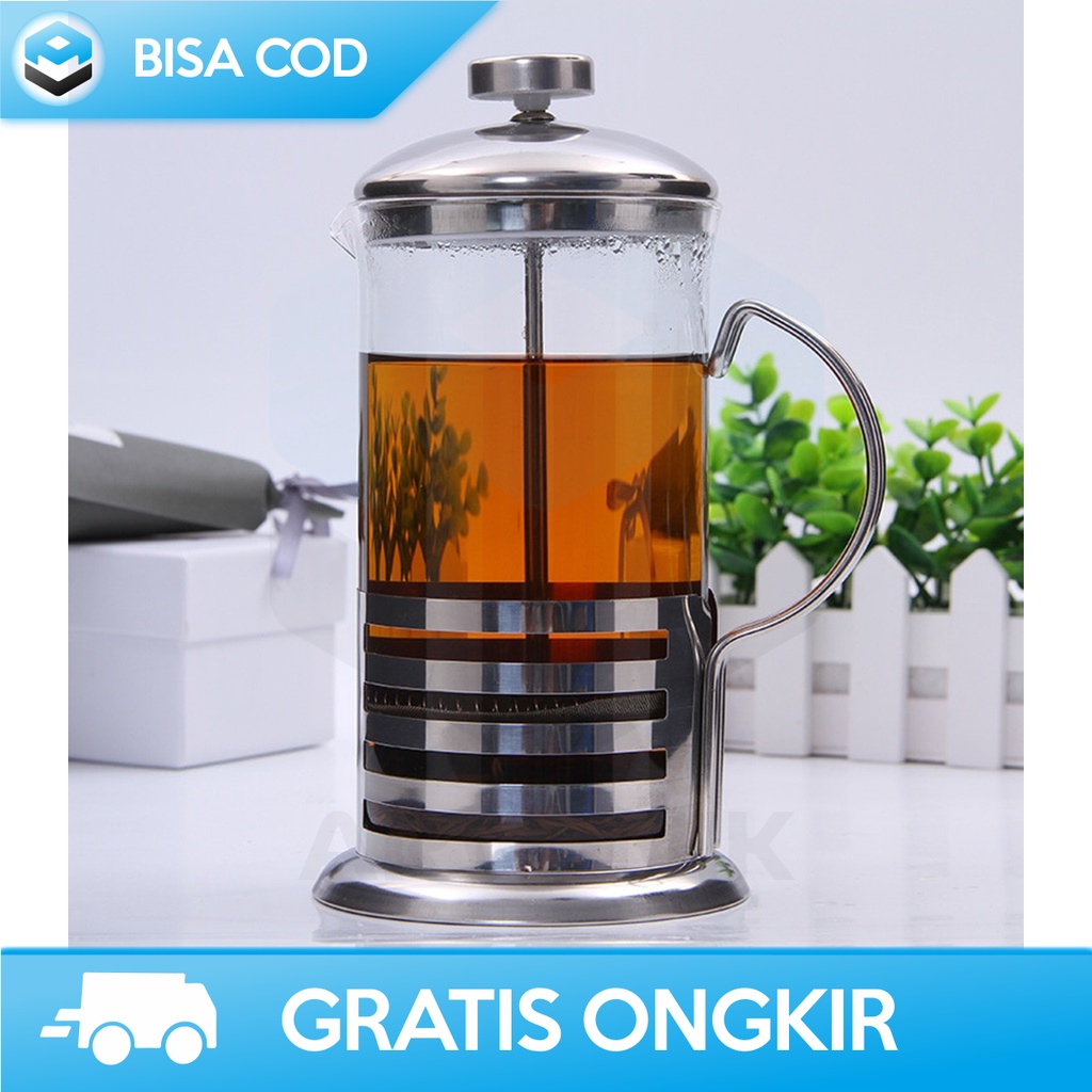 GELAS FRENCH PRESS 350 ML ONETWOCUPS KG72I ORIGINAL MESIN KOPI MANUAL ESPRESSO COFFEE MAKER