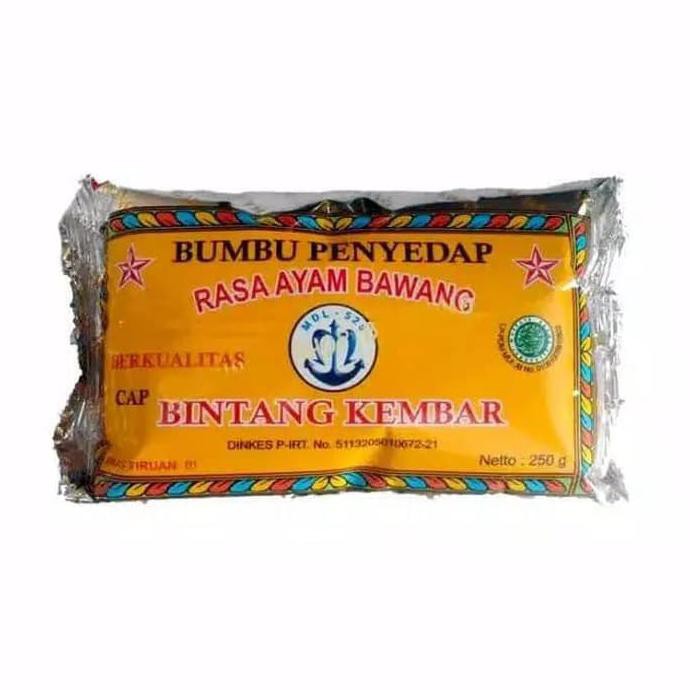 

BUMBU TABUR BINTANG KEMBAR 250GR - AYAM BAWANG