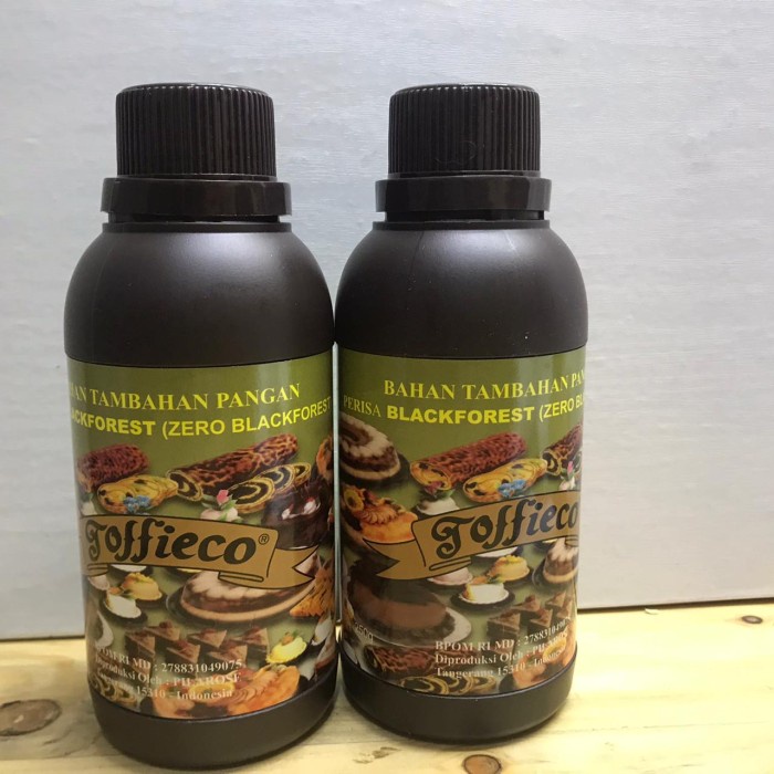 

PERISA DAN PEWARNA KUE NON ALKOHOL TOFFIECO ZERO BLACKFOREST 250 GR