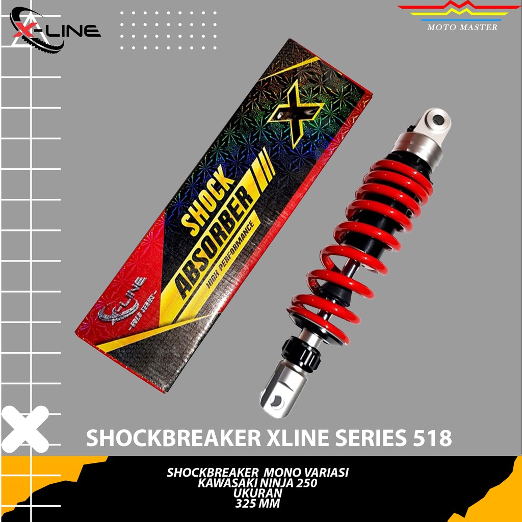 Shockbreaker Ninja 250 Mono Variasi Xline 518